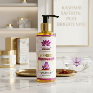 New Kashmir Agro Saffron Facewash – Gentle Daily Facial Cleanser